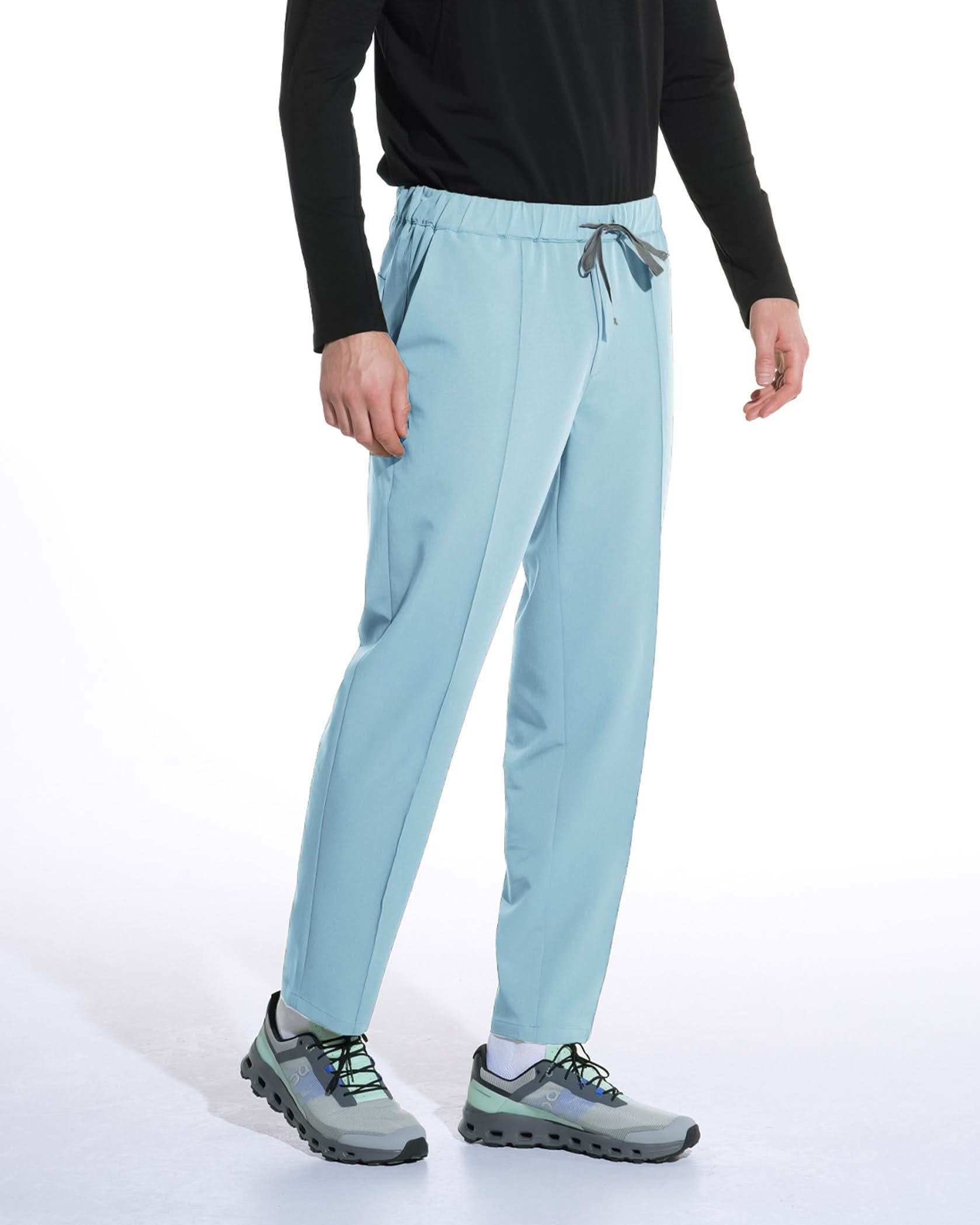 Pantaloni medicali barbati NORM blue - 1zero1.ro