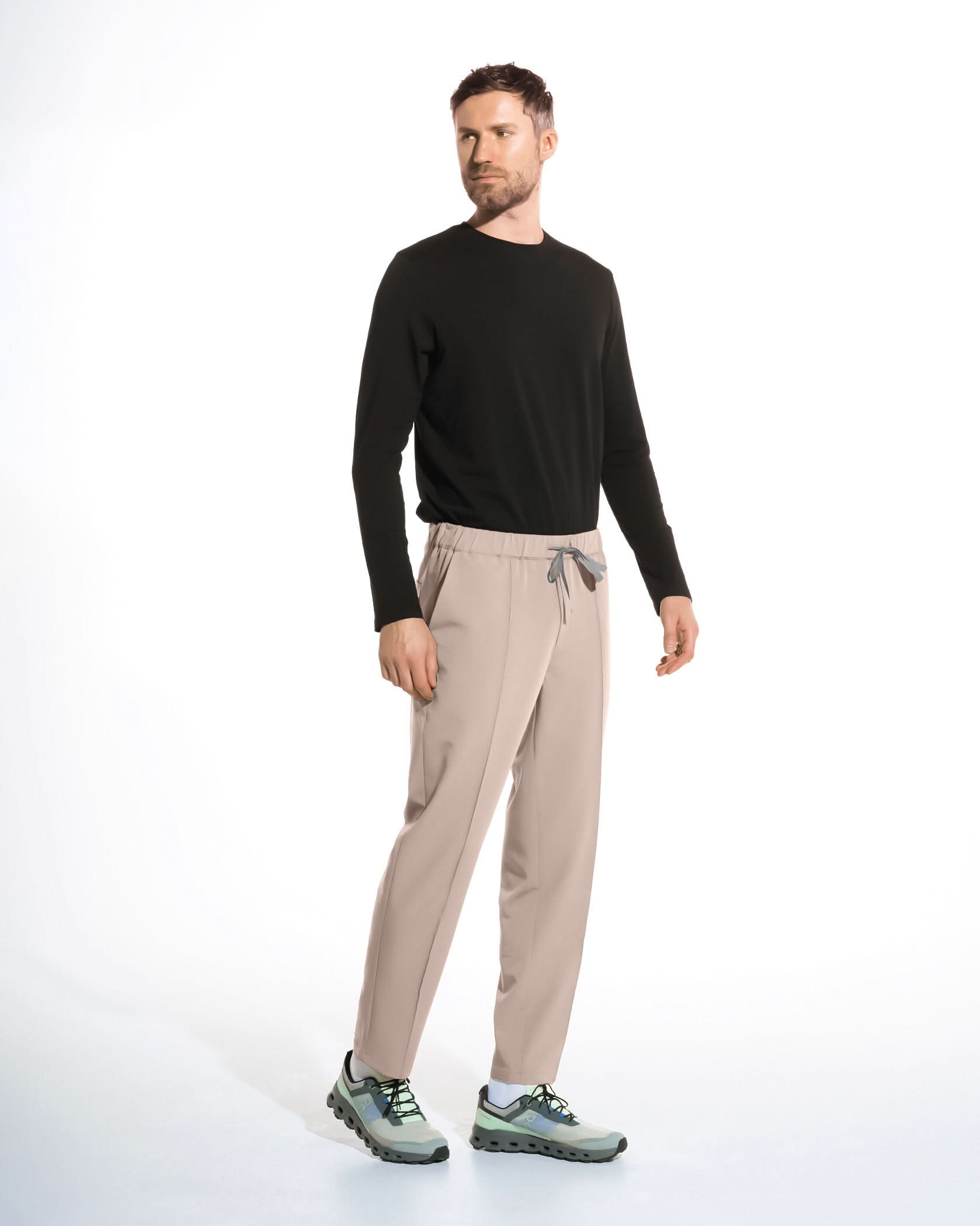 Pantaloni medicali barbati NORM latte - 1zero1.ro