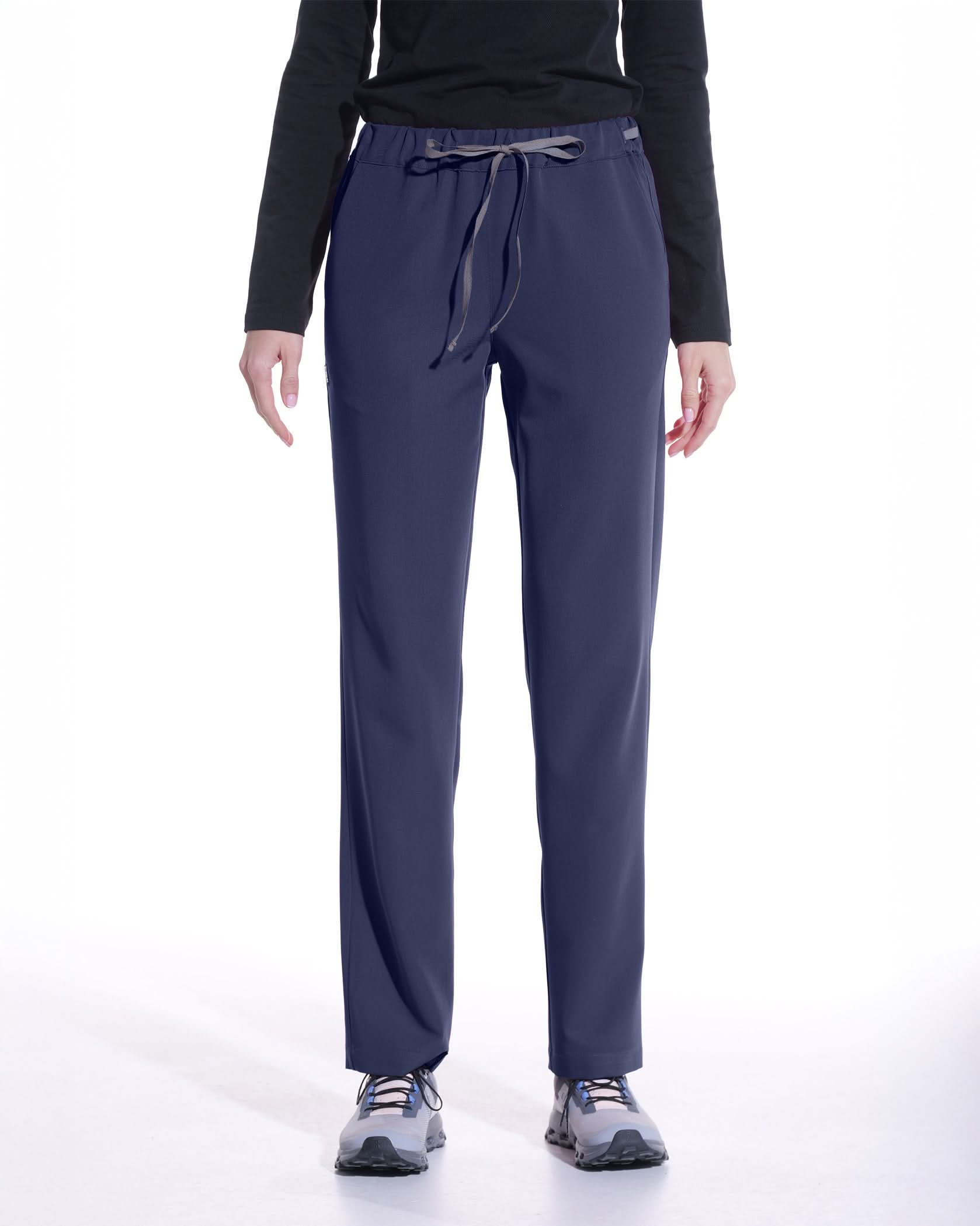 Pantaloni medicali drepti LINEA navy - 1zero1.ro