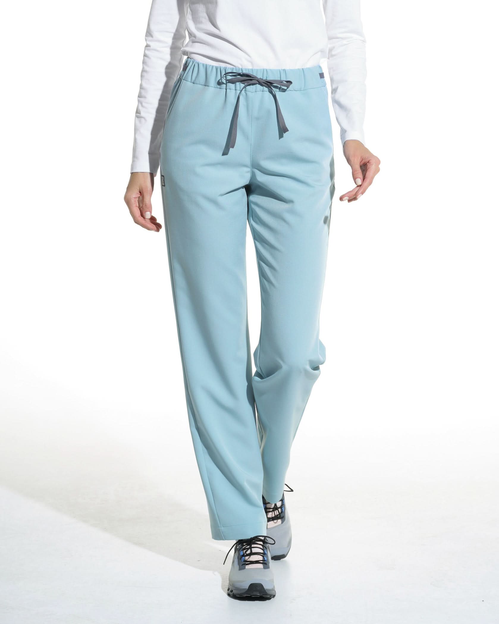 Pantaloni medicali drepti LINEA blue - 1zero1.ro
