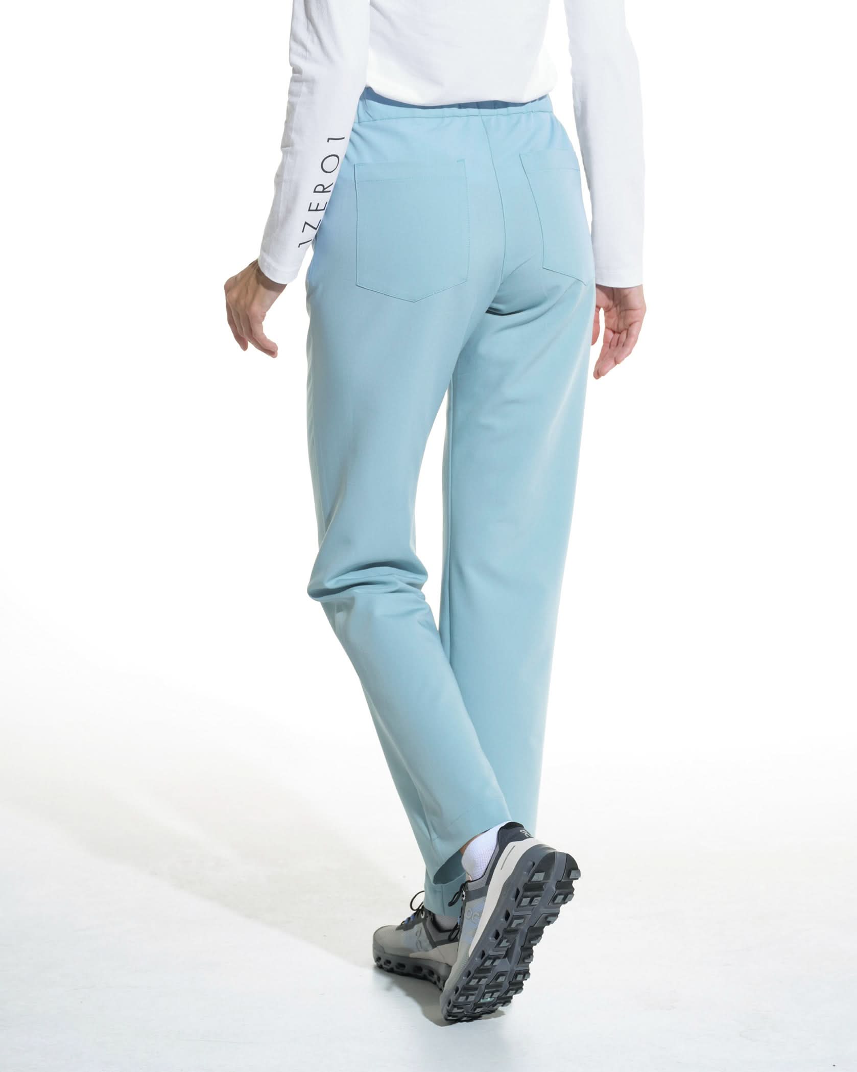 Pantaloni medicali drepti LINEA blue - 1zero1.ro