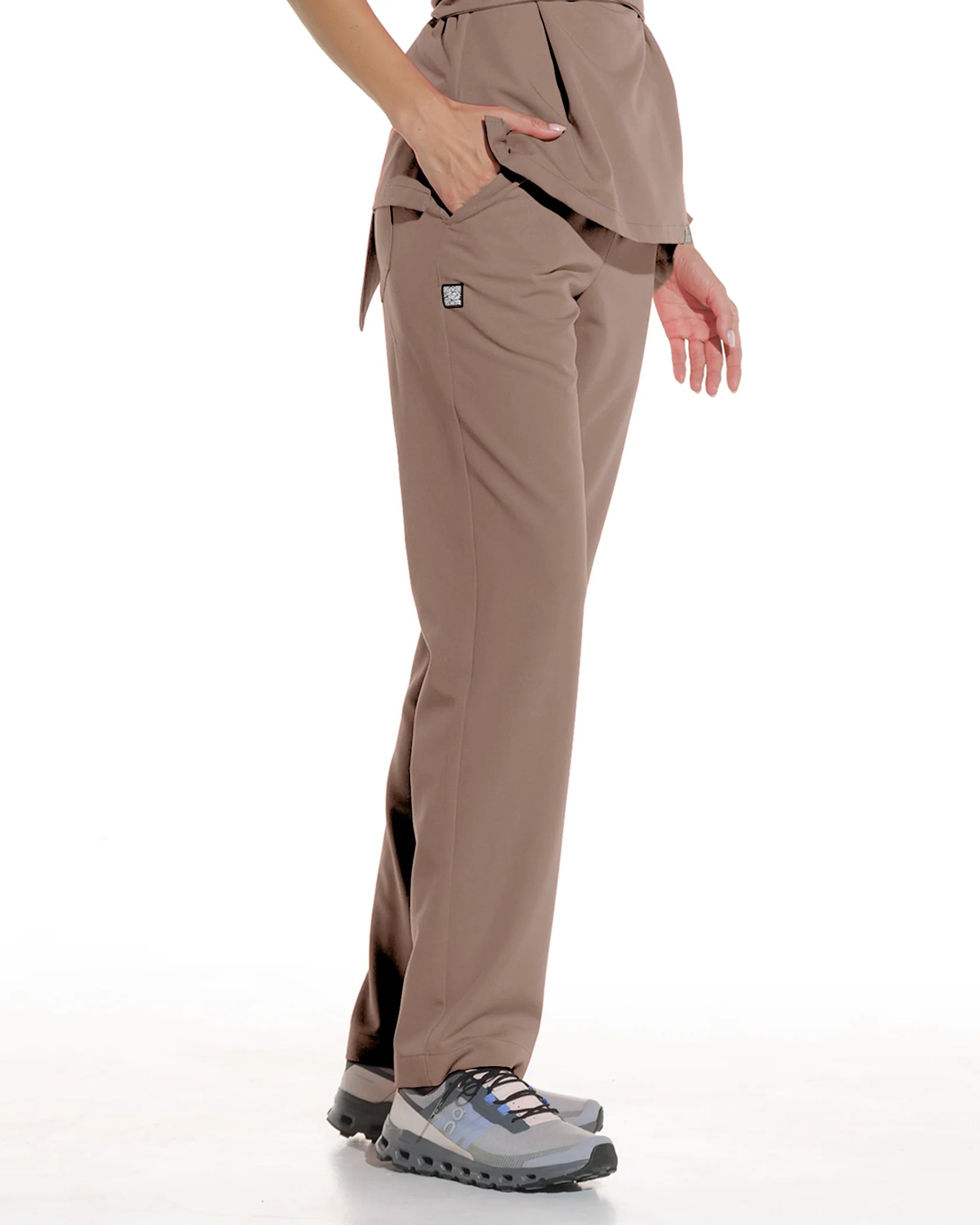 Women's Scrub Set STYLE Cappuccino - Image 3