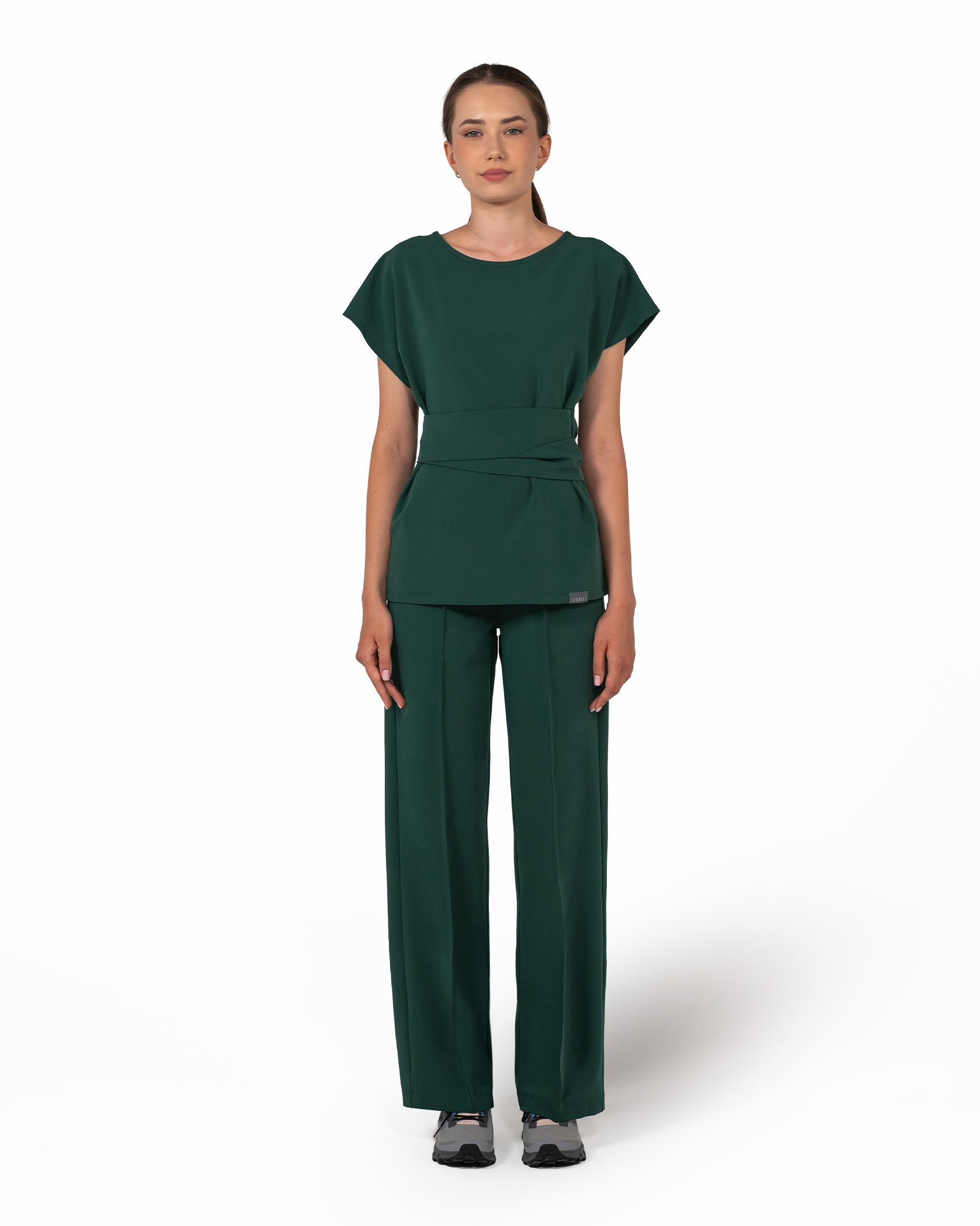 PALAZZO forest medical trousers - Front view
