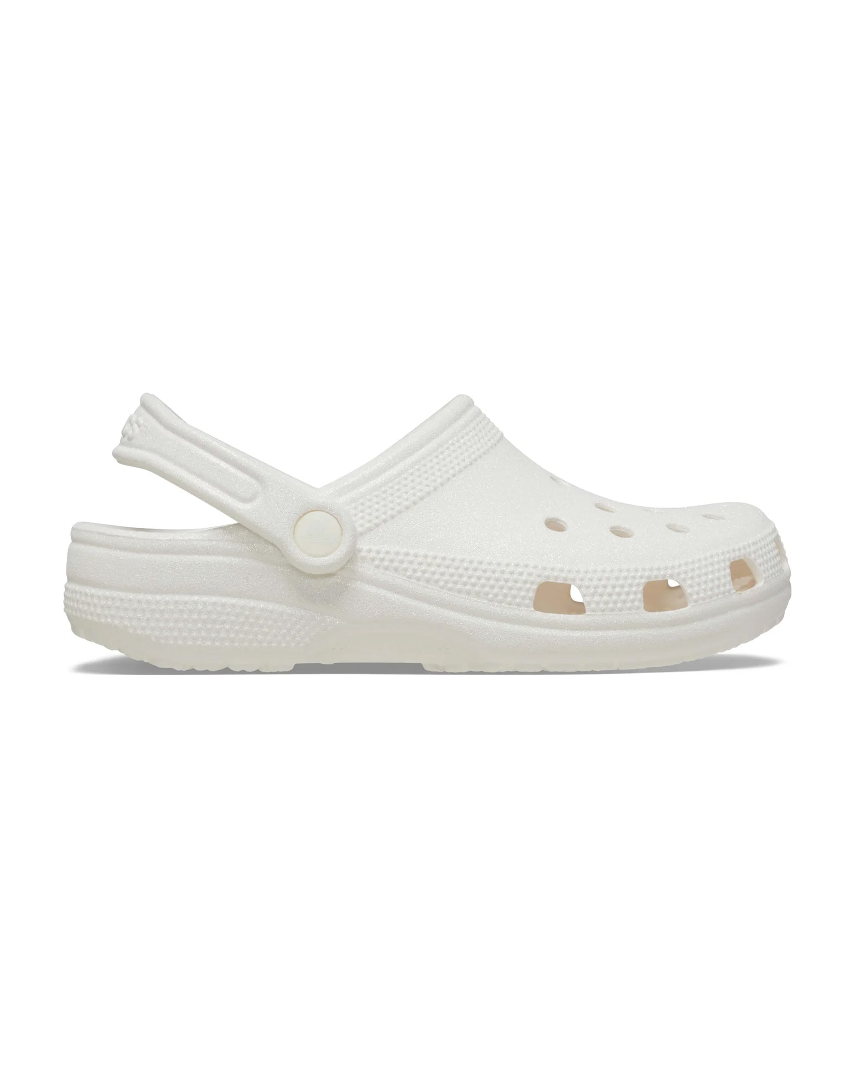 CROCS Classic Platform Bone Clogs - Front view