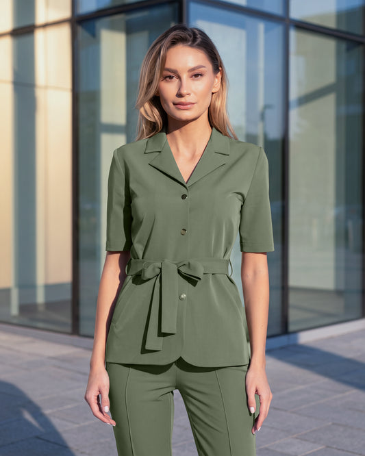 VENUS Olive Kasack