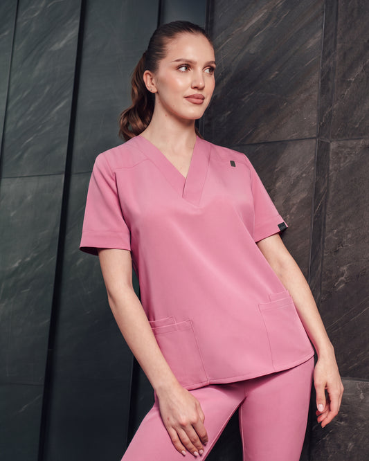 VERSO Medical Blouse rose dust