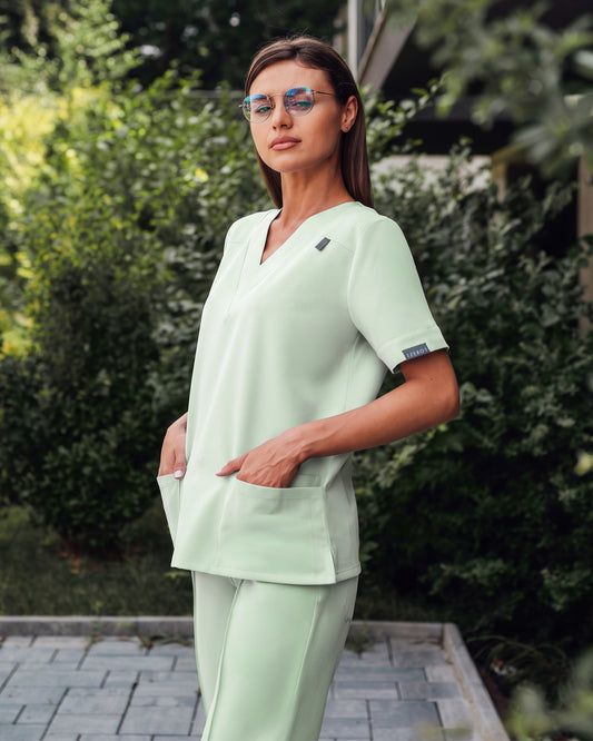 VERSO medical top matcha