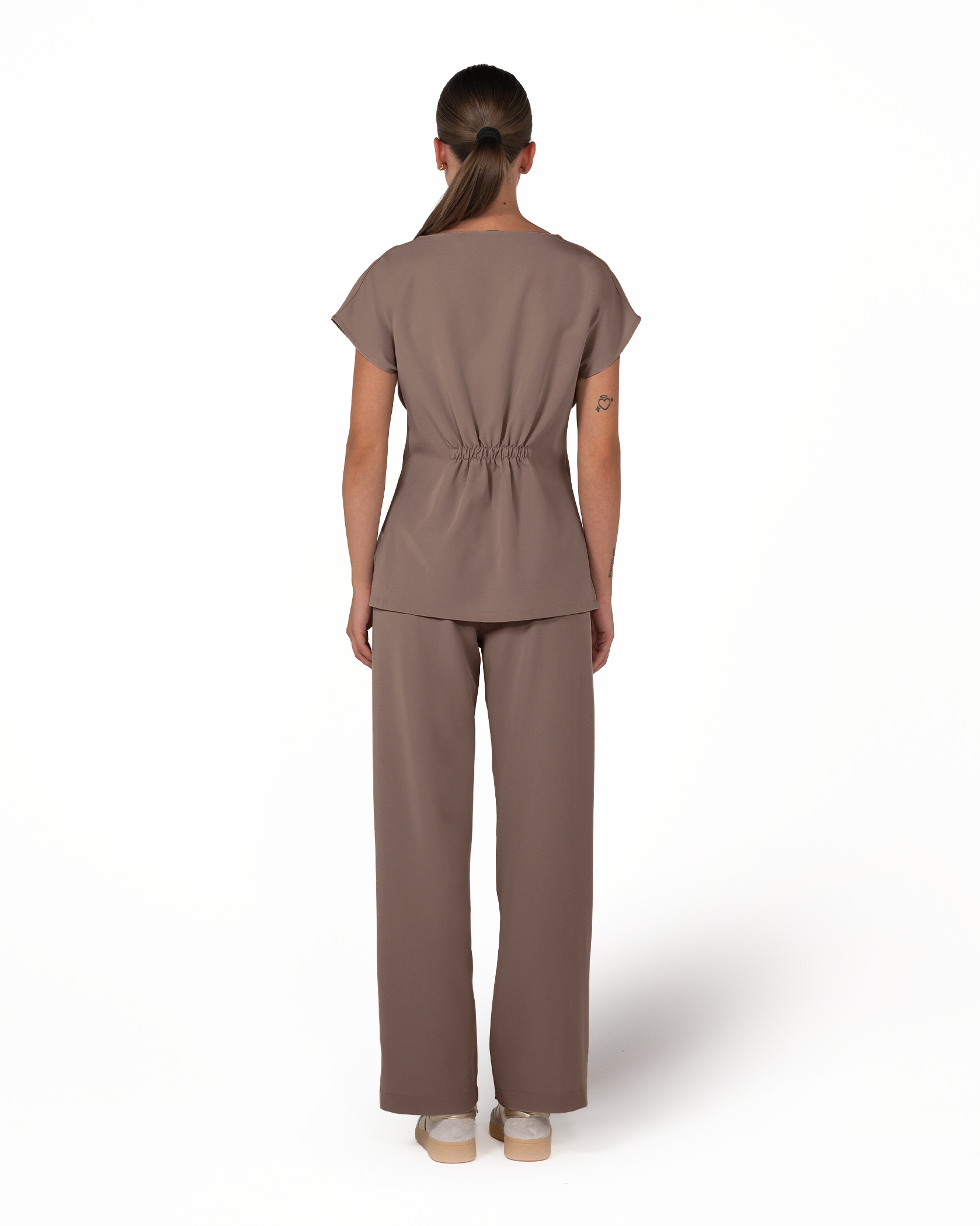 ANORA medizinische Bluse Cappuccino - Bild 5