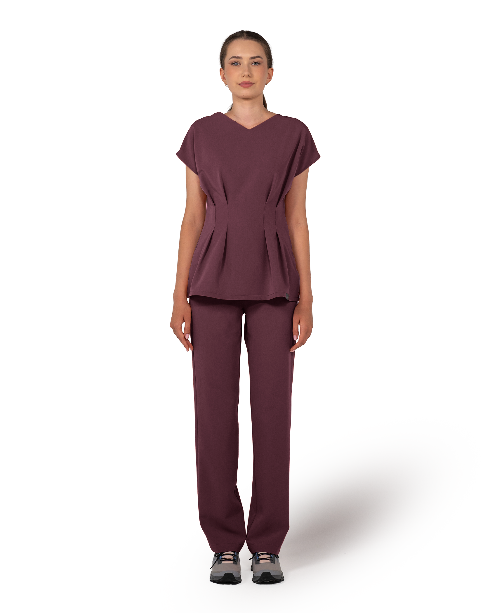 ANORA Grape Scrub Top - Image 4