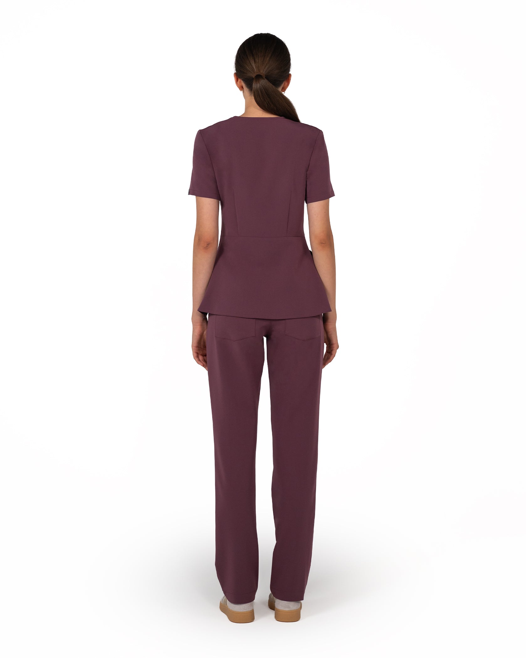 OPAL Grape Scrub Top - Image 4
