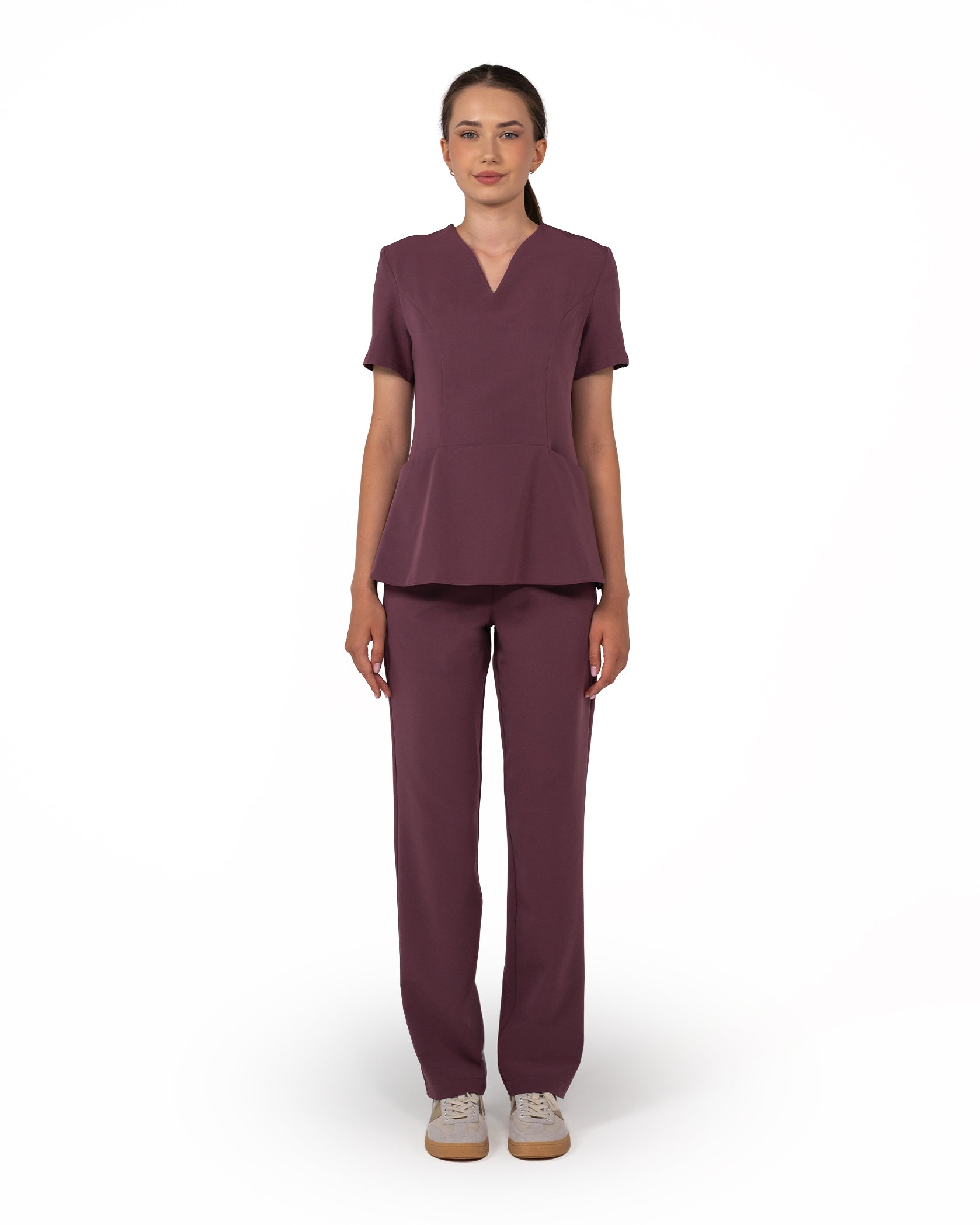 OPAL Grape Scrub Top - Image 3