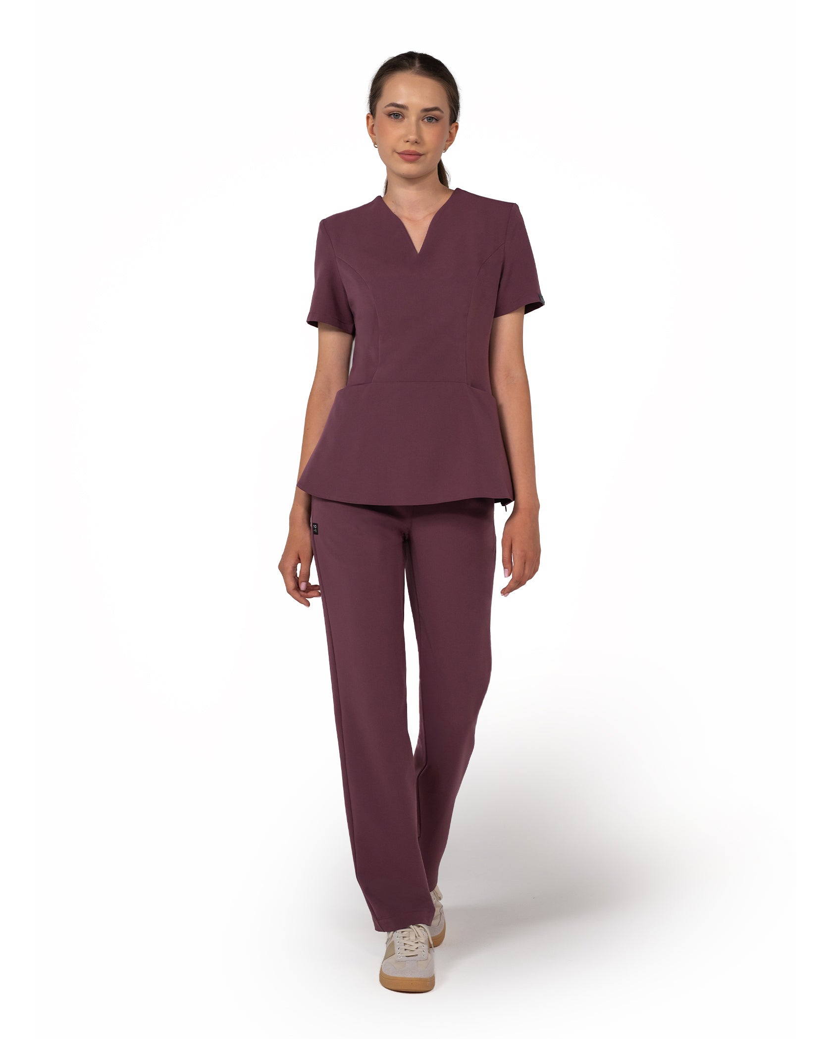 OPAL Grape Scrub Top - Image 5