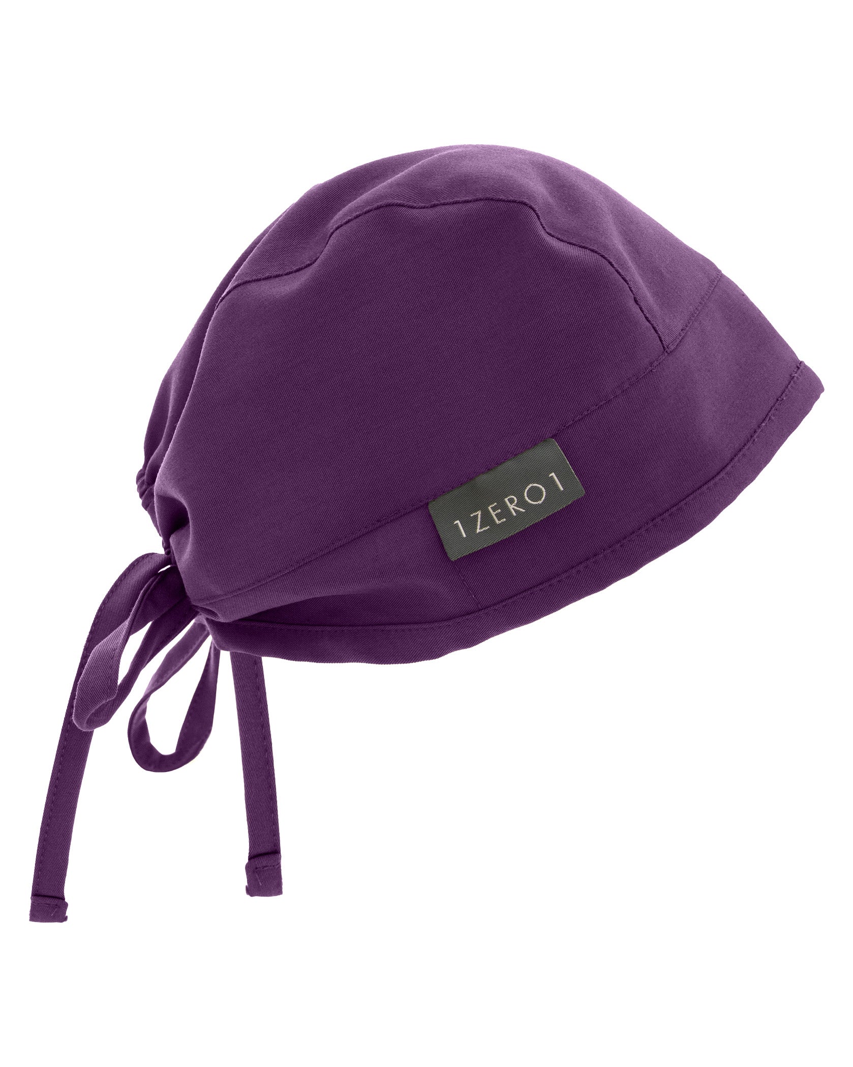 NOMA Plum Unisex Scrub Cap - Front view