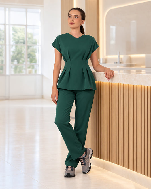 ANORA Forest Scrub Top