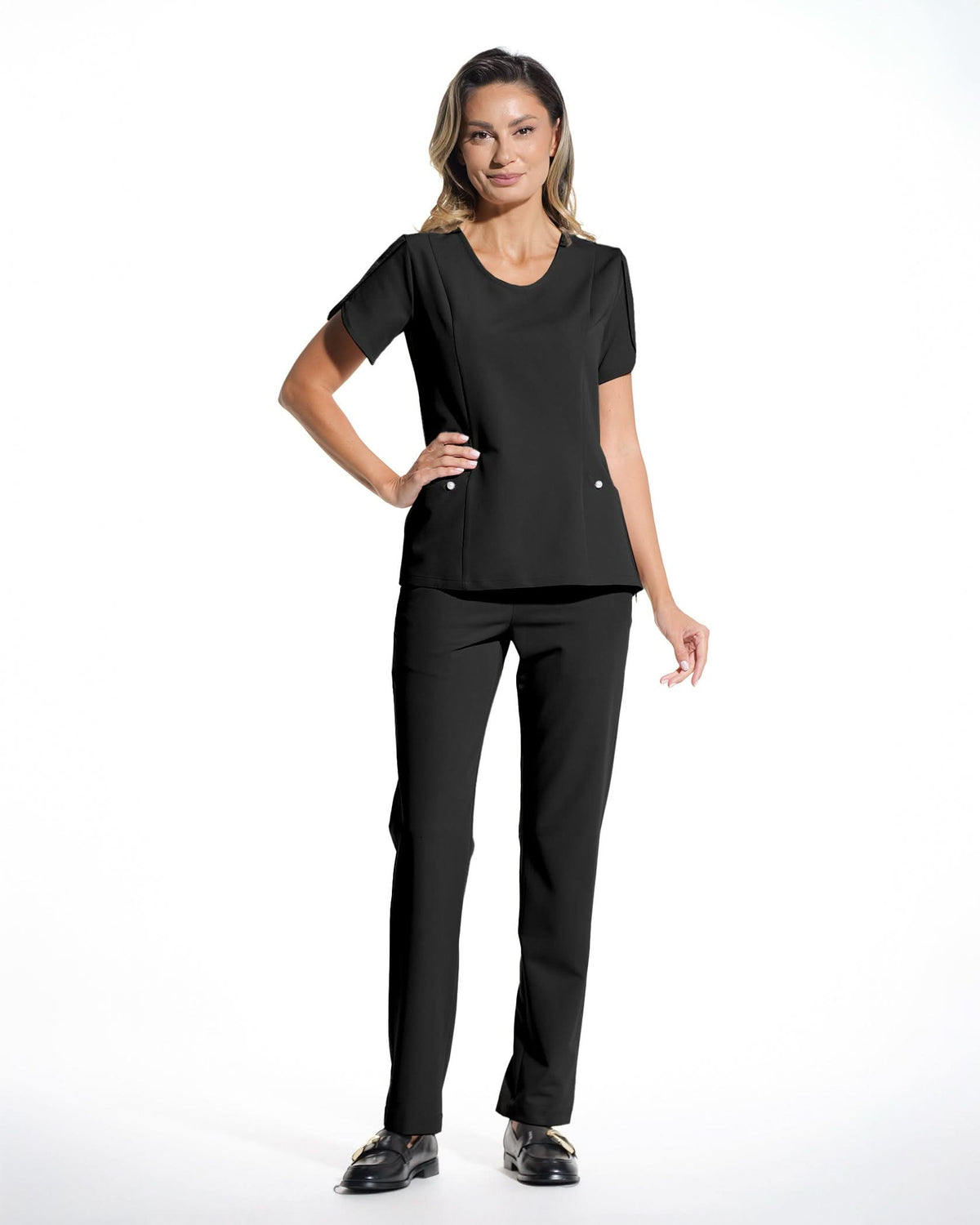 Medical blouse PERLA latte