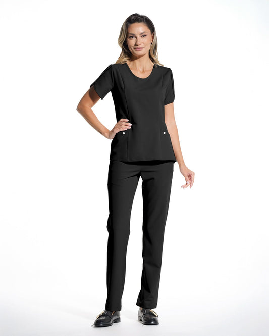 Bluza medicala PETALI negru