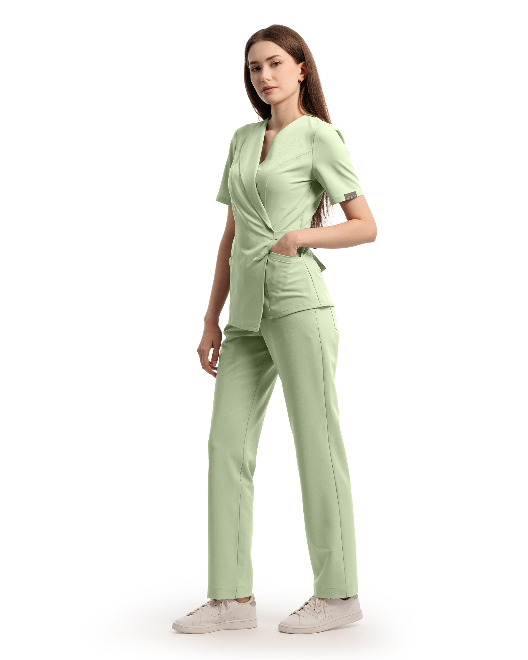 SIENA Matcha Scrub Top - Image 5
