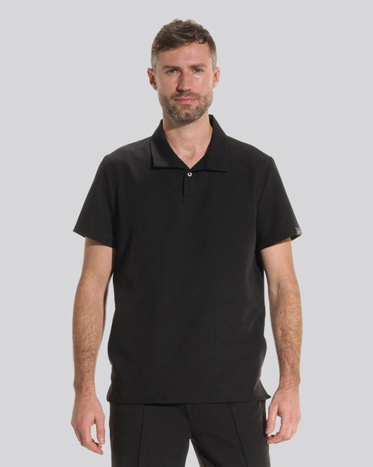 COS Black Scrub Top