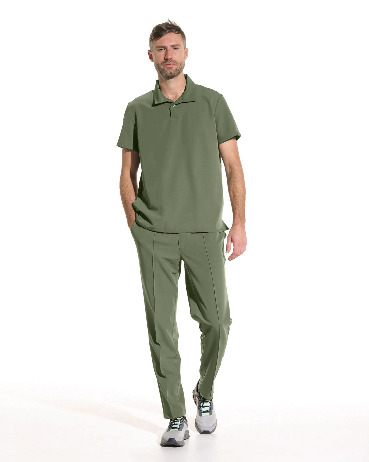 Bluza medicala barbati COS olive