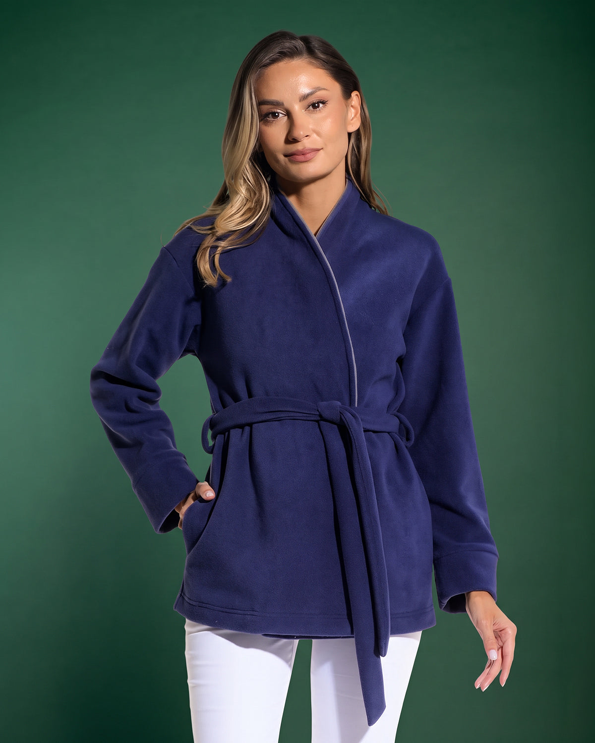 Halat medical dama COZY indigo
