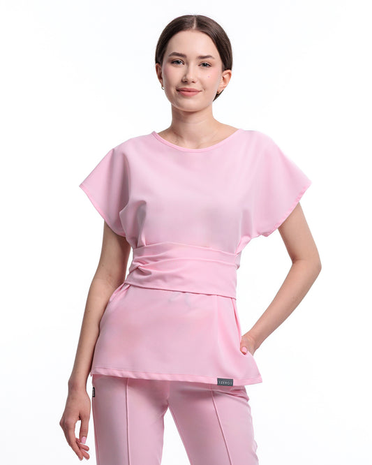 CELESTE Bloom Scrub Top