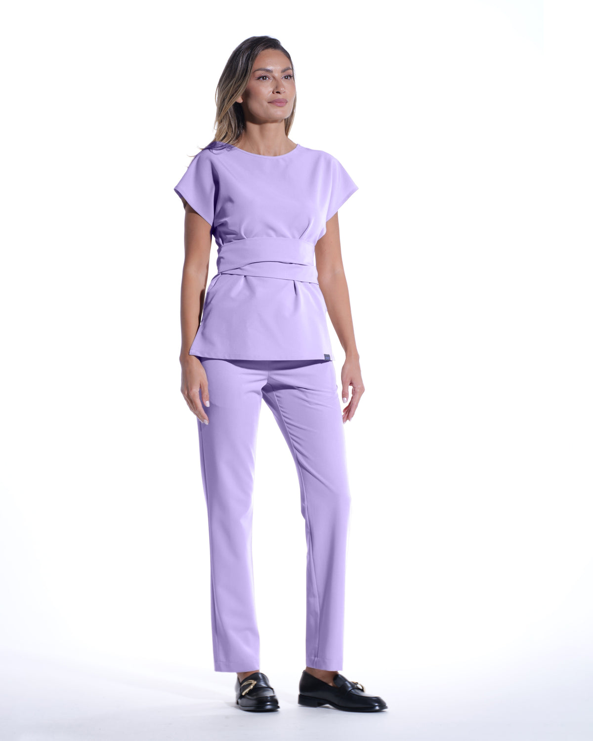 LINEA Lilac Scrub Pants