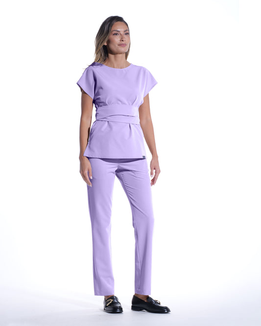LINEA Lilac Scrub Pants