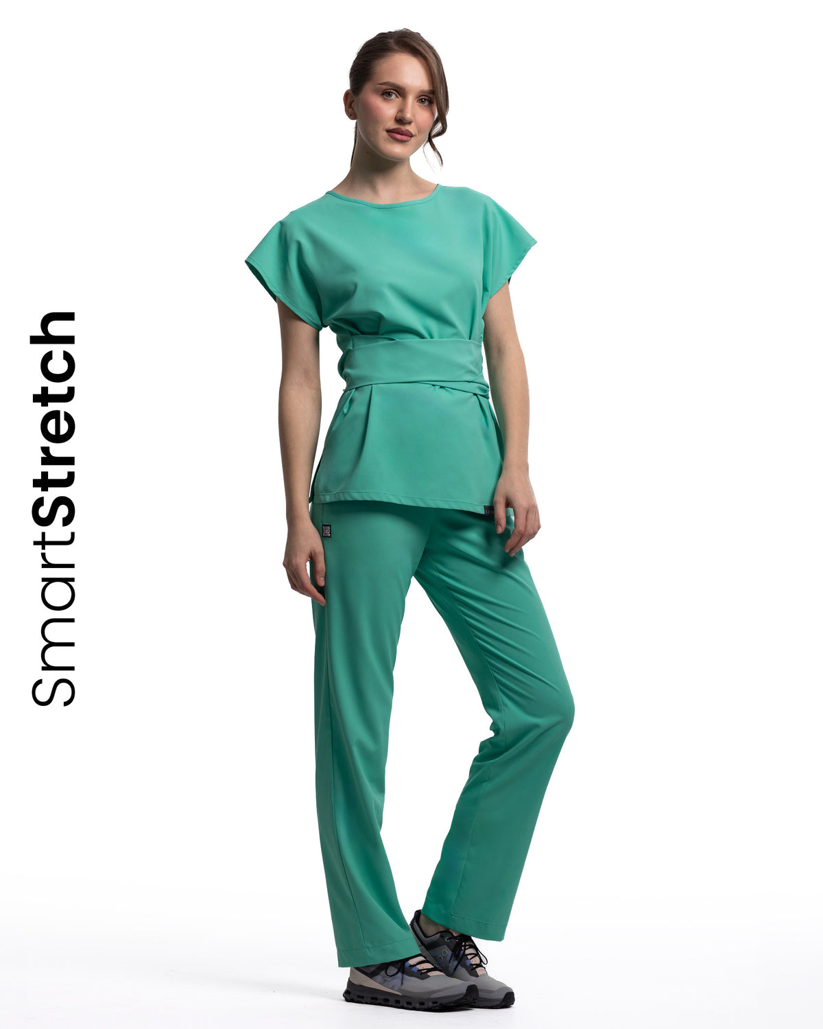 Pantaloni medicali drepti LINEA aqua