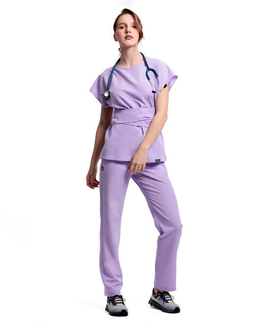LINEA Lilac Scrub Pants