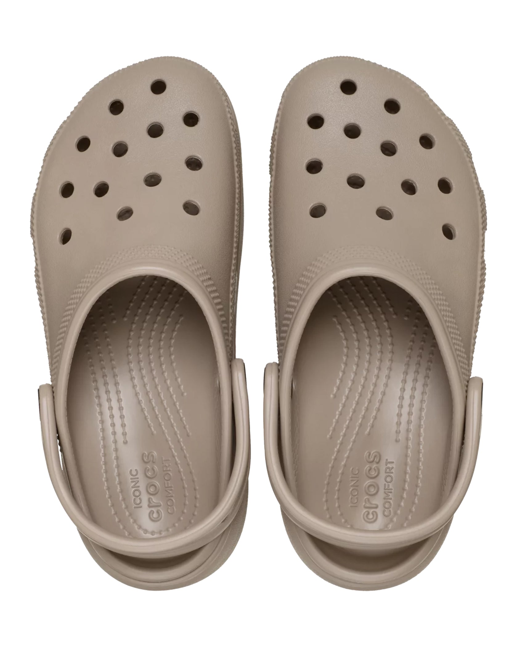 CROCS CLASSIC PLATFORM Quartz Clogs - Detail Nahaufnahme