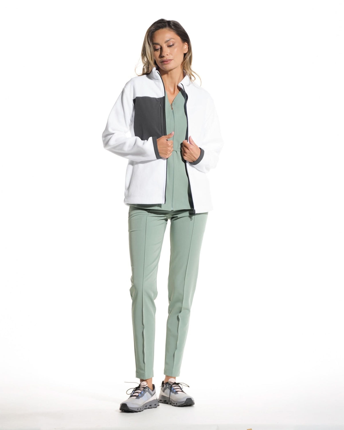 CLOUD Weiß Medizinjacke