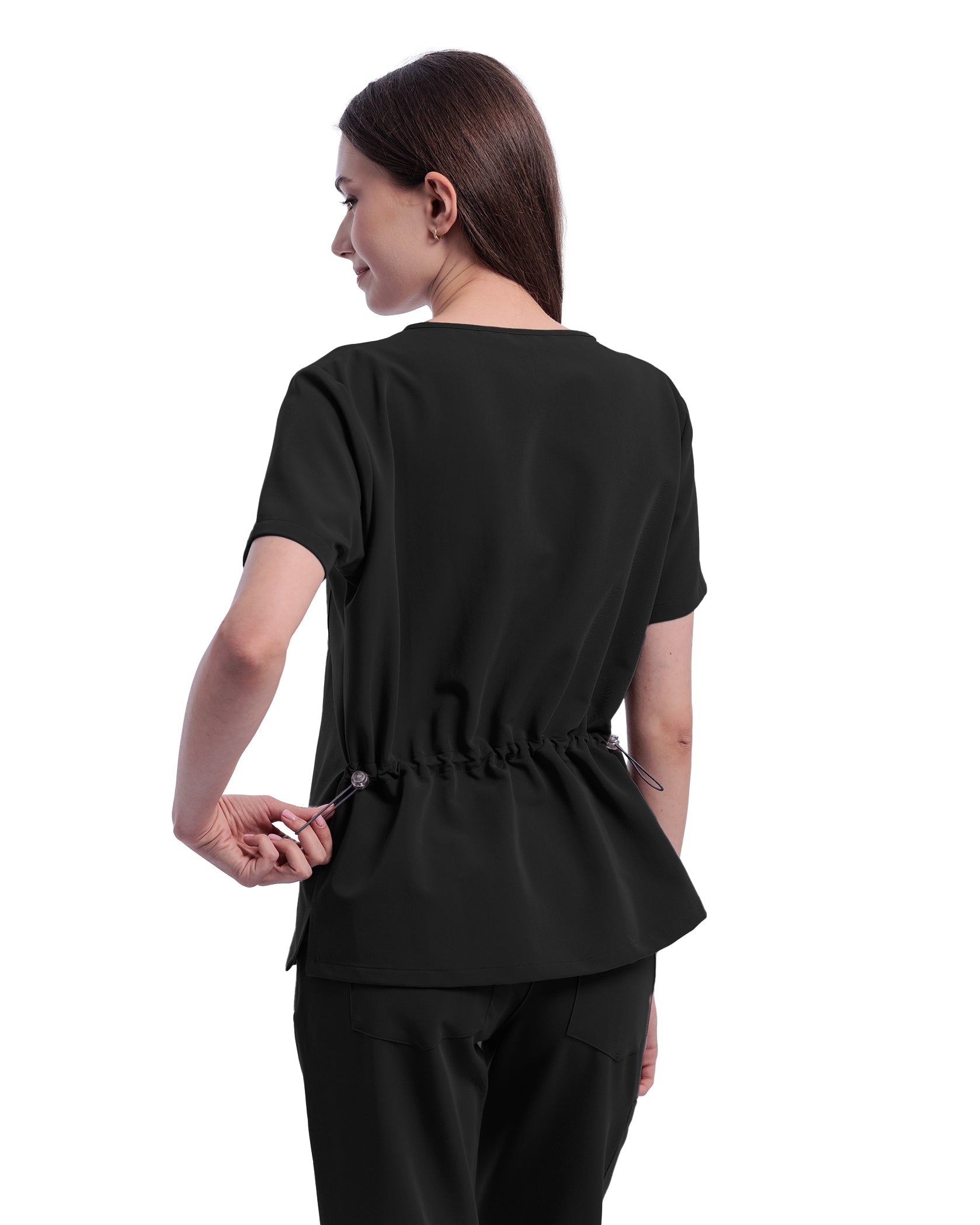 Costum medical ACTIVE Negru - Bild 4