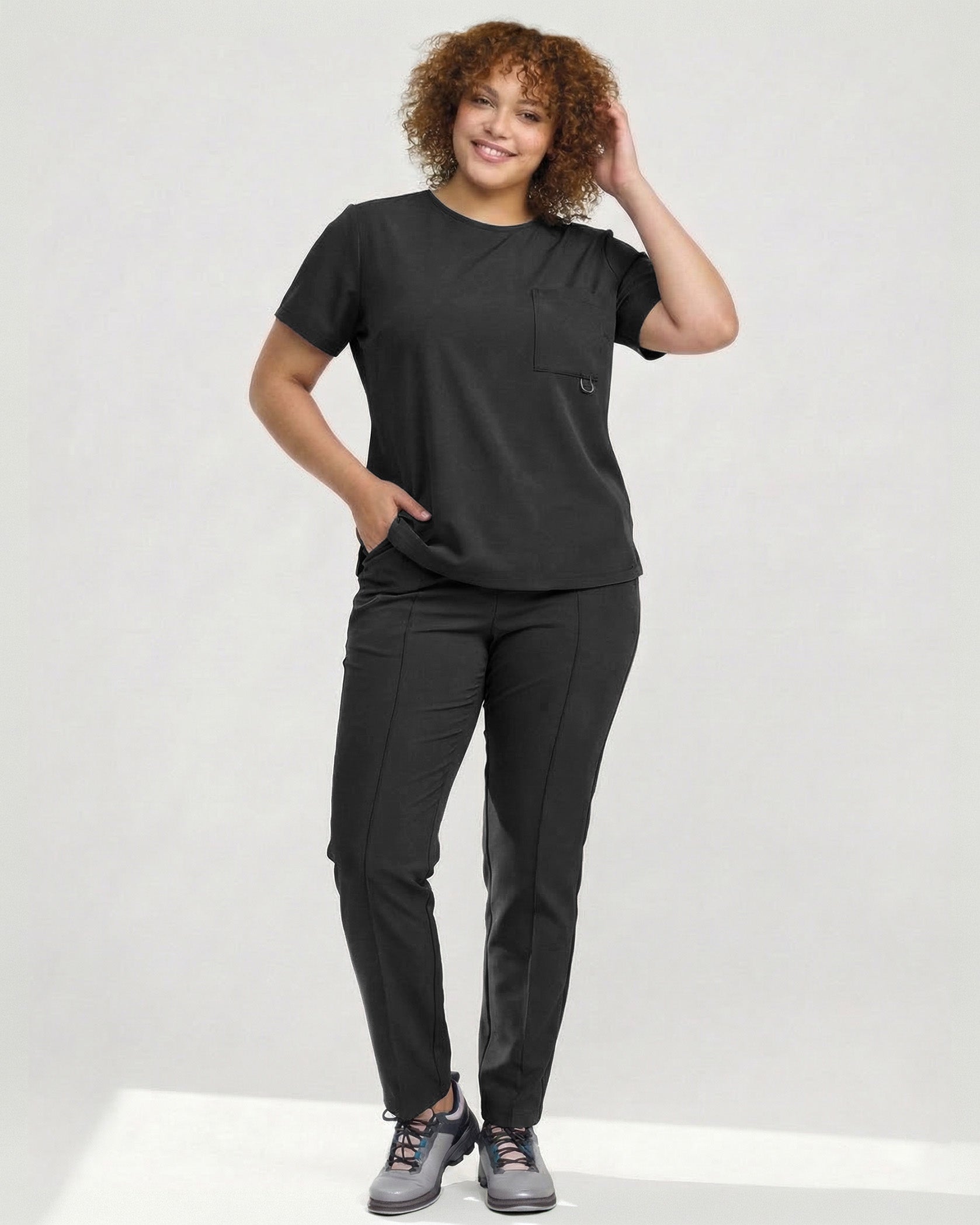 FLOW Schwarz Kasack - Bild 5