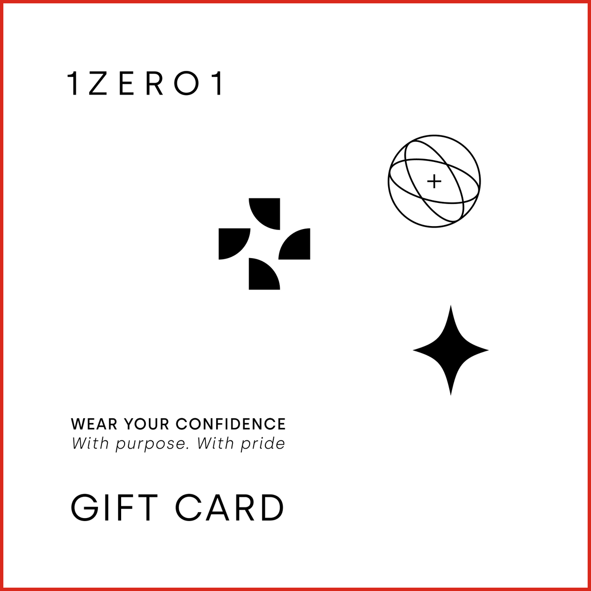 GUTSCHEINKARTE 1ZERO1