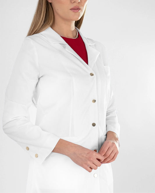 IRIS Weiß Laborkittel