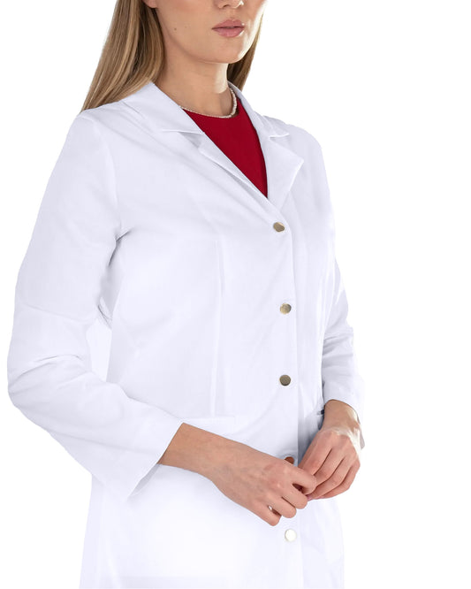 IRIS Weiß Laborkittel