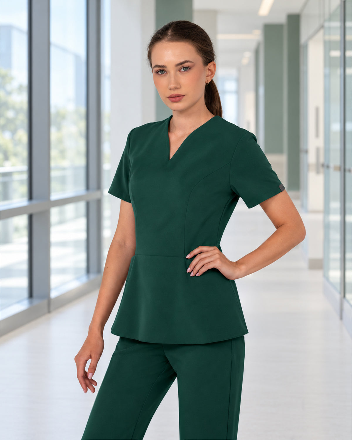 OPAL Forest Scrub Top