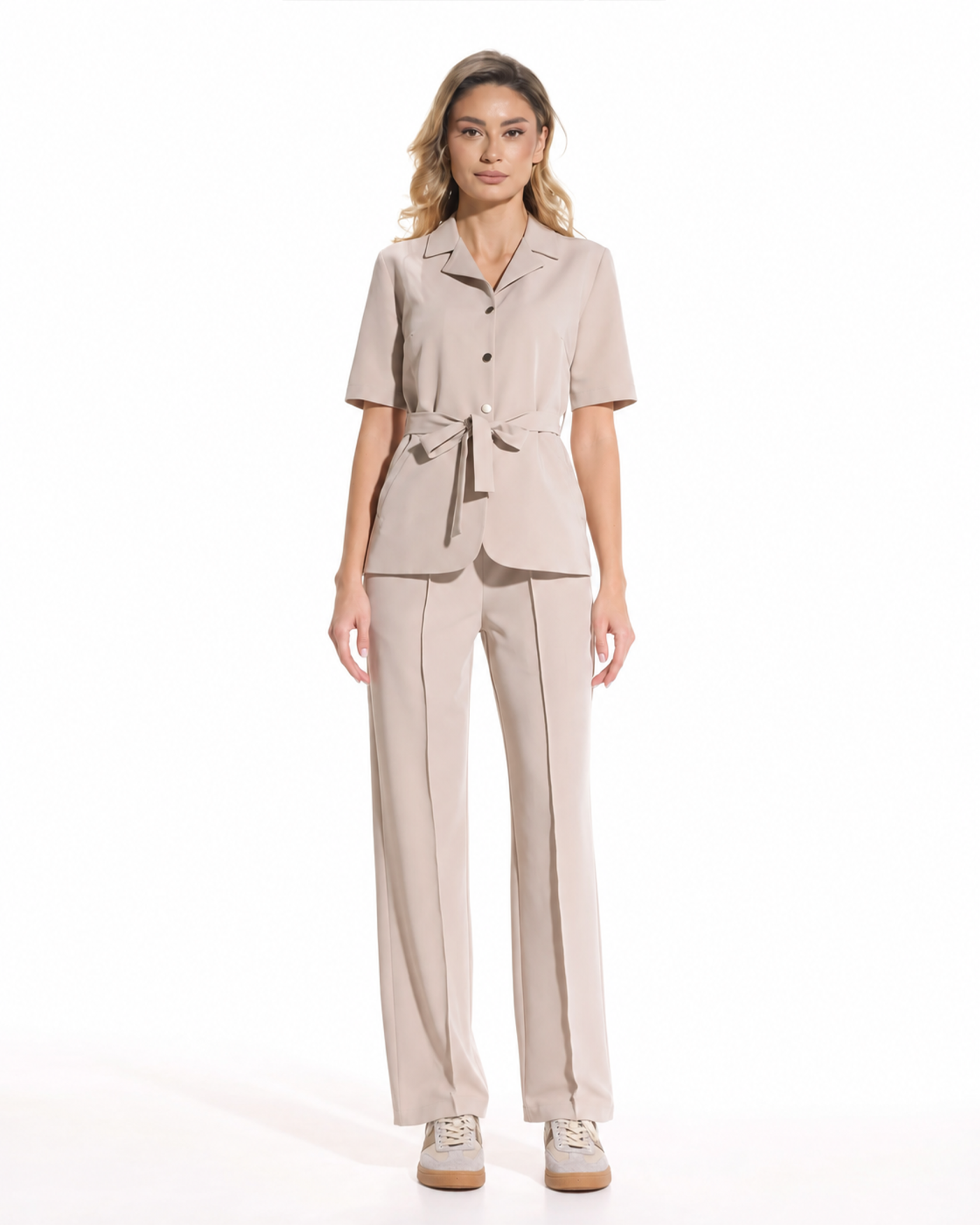 PALAZZO latte medical trousers - Image 5