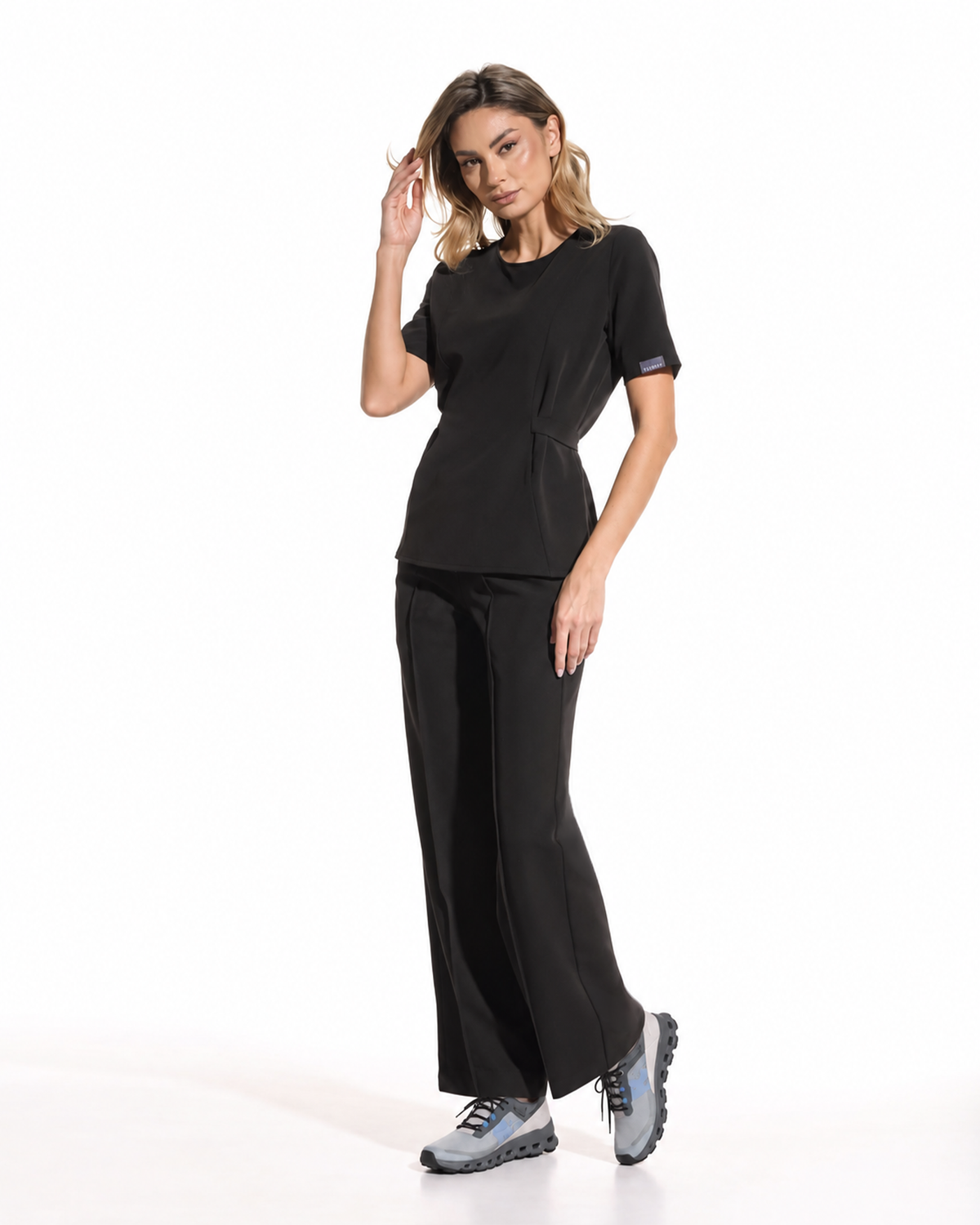 PALAZZO black medical trousers