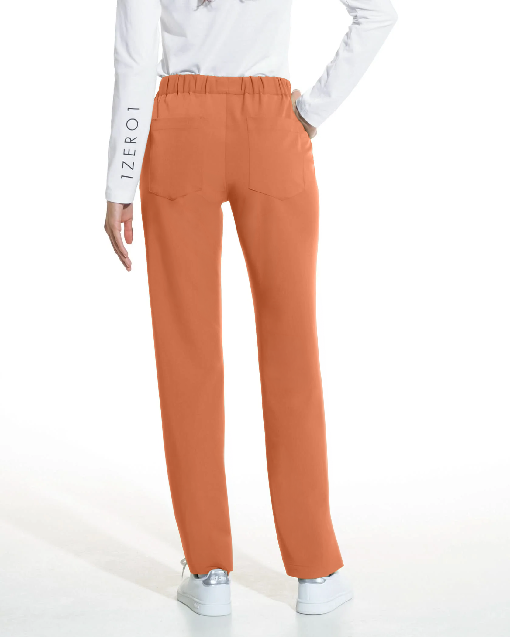 LINEA caramel medical trousers - Image 3