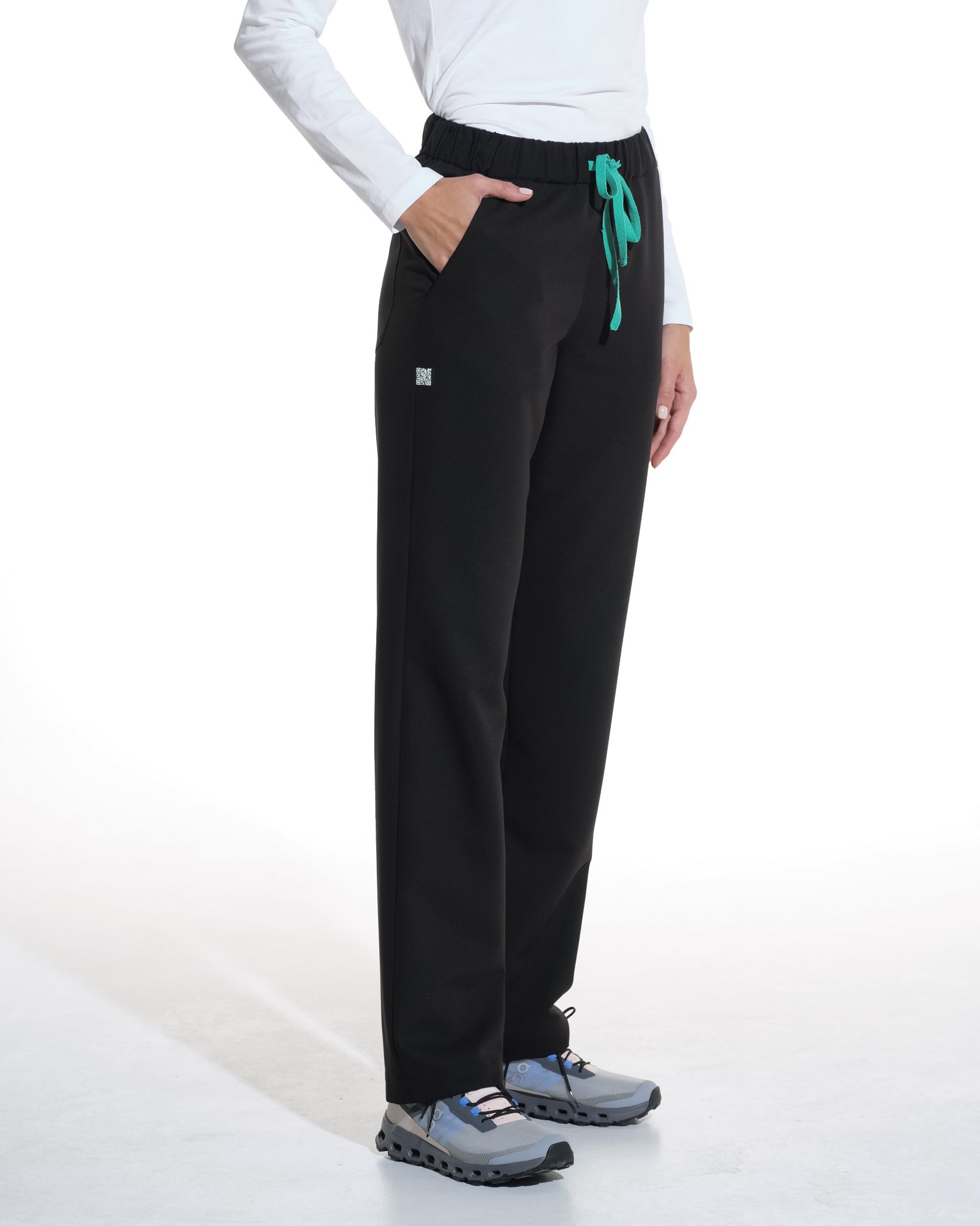 Women's Scrub Set STYLE Black - Image 4