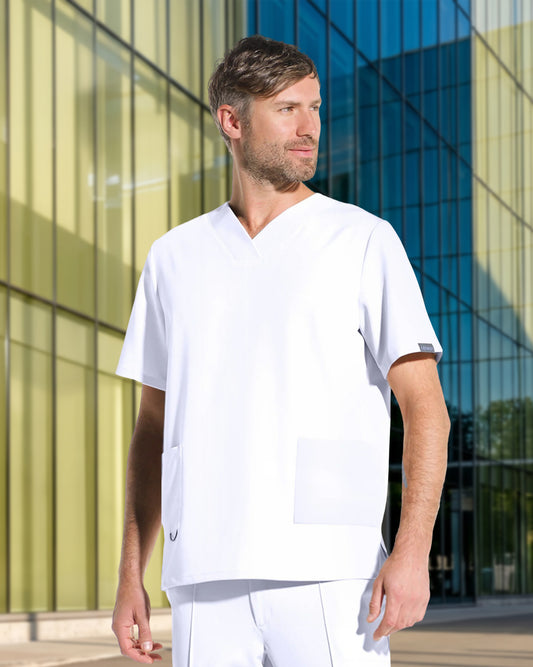 RAND White Scrub Top