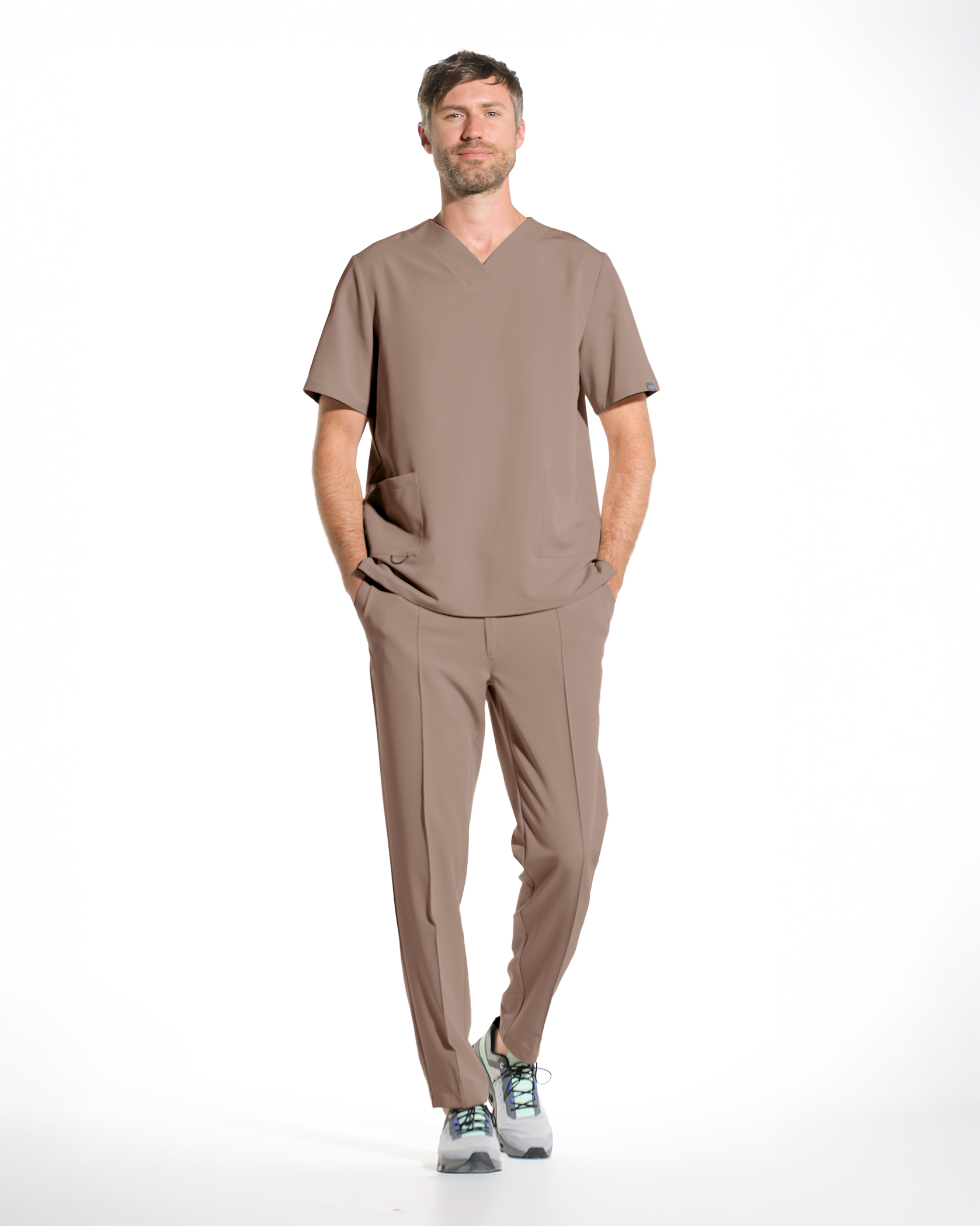 NORM men's cappuccino medical trousers - Image 4
