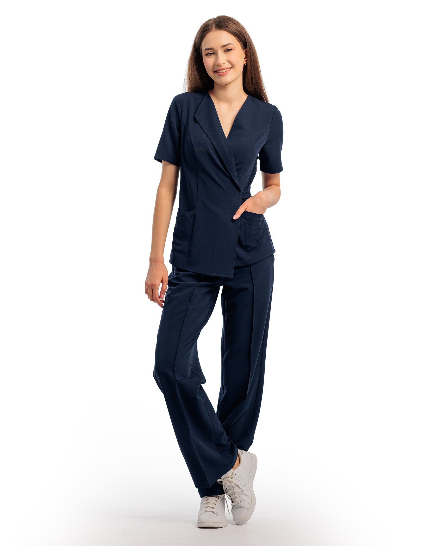 SIENA navy medical top - Image 4