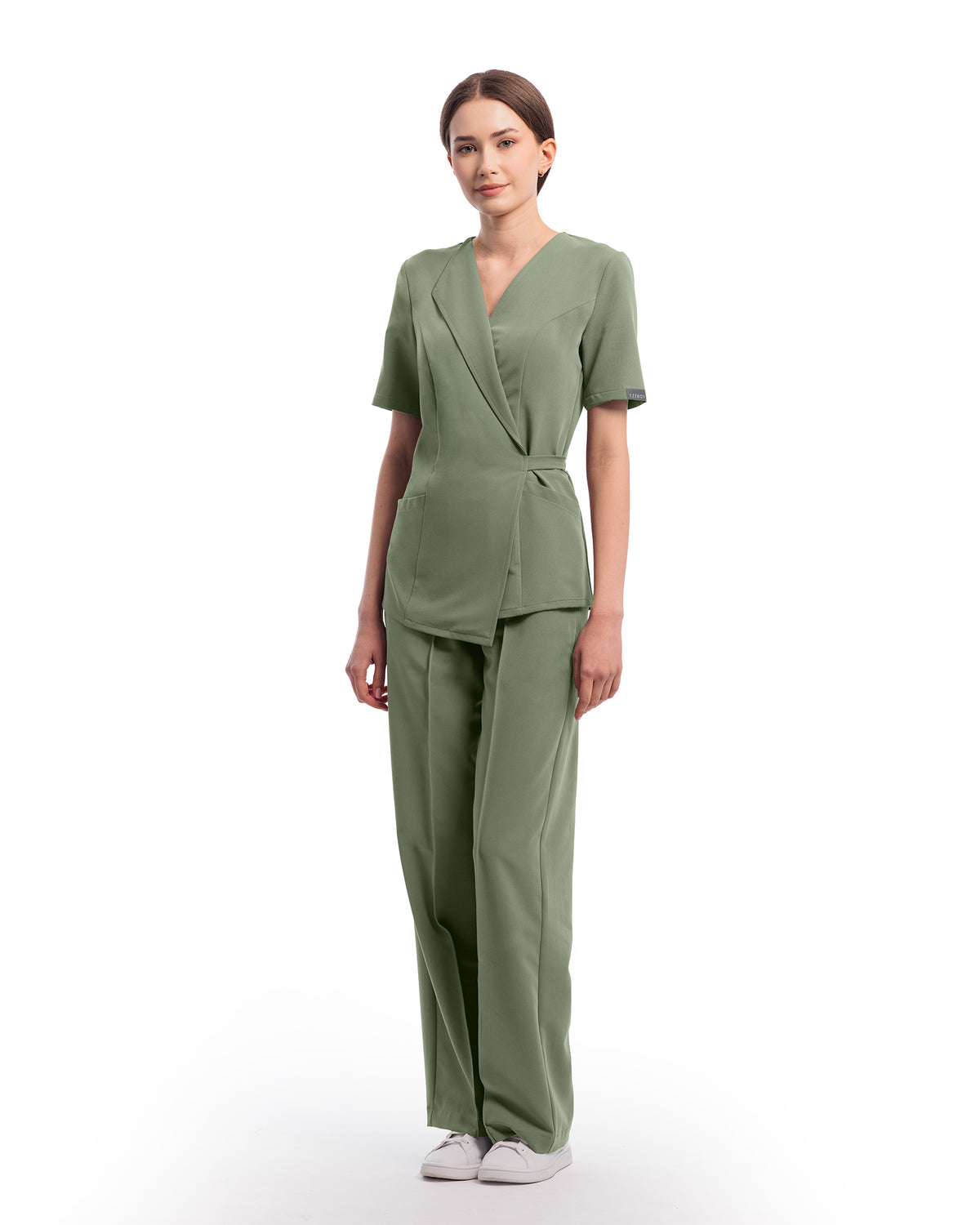 Damen Scrub-Set STUDIO Olive