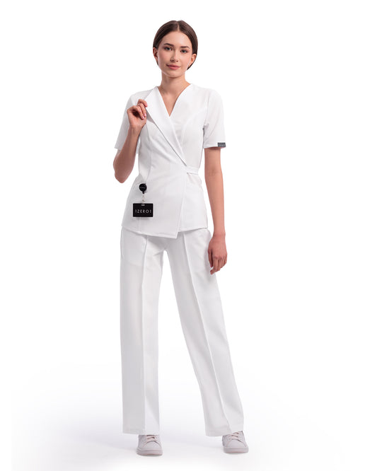 Bluza medicala SIENA alb