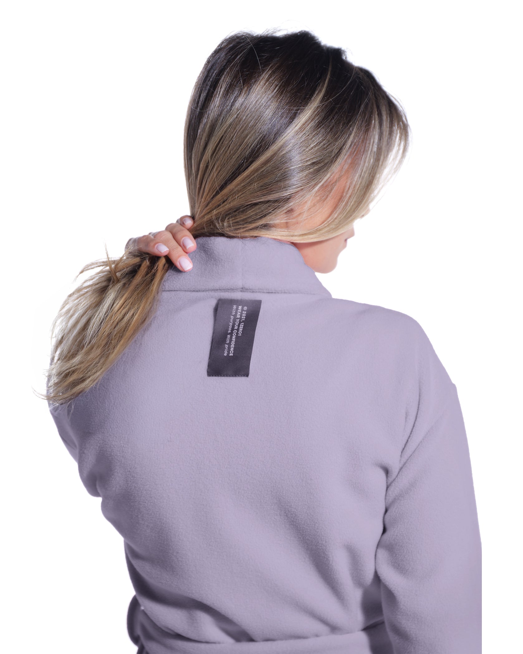 Halat medical dama SOFT lila - Bild 4