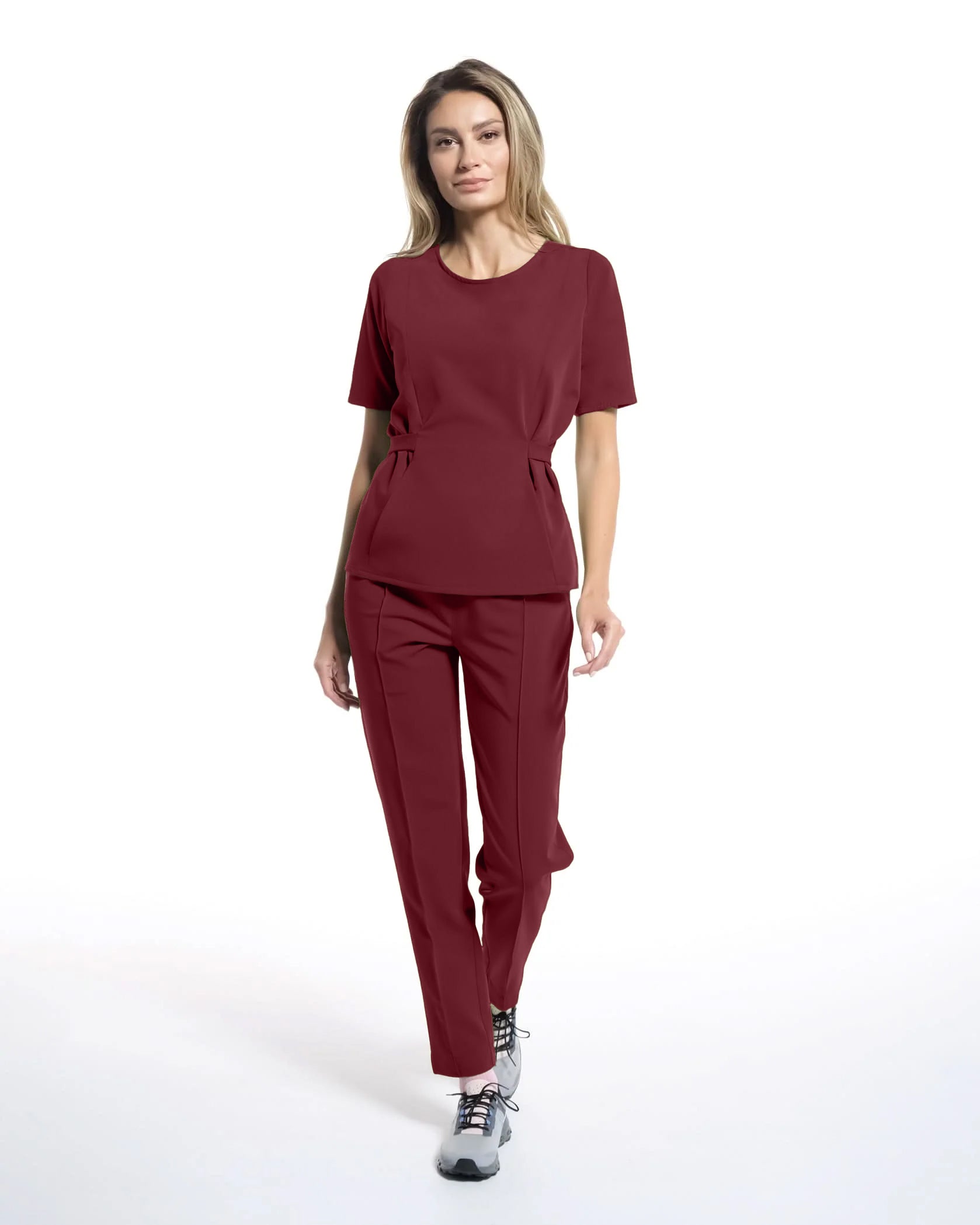 Costum medical CONTOUR Bordo - Bild 4