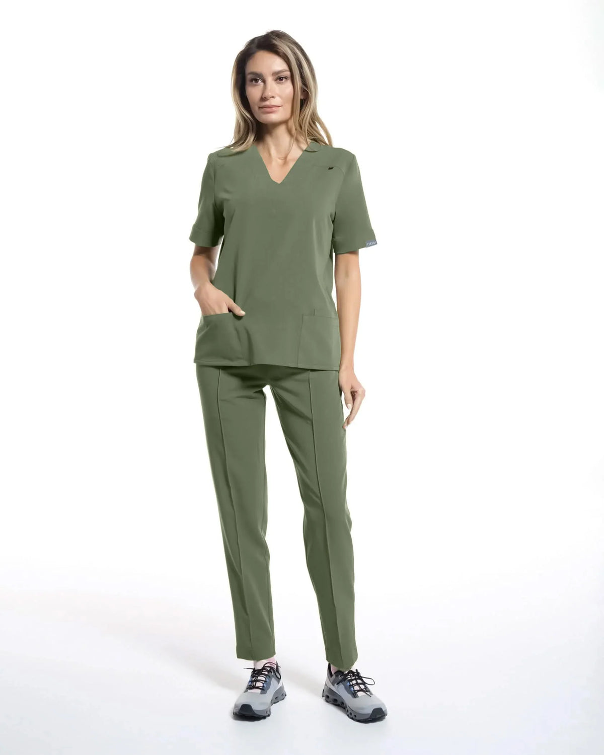 Costum medical CLASIC Olive