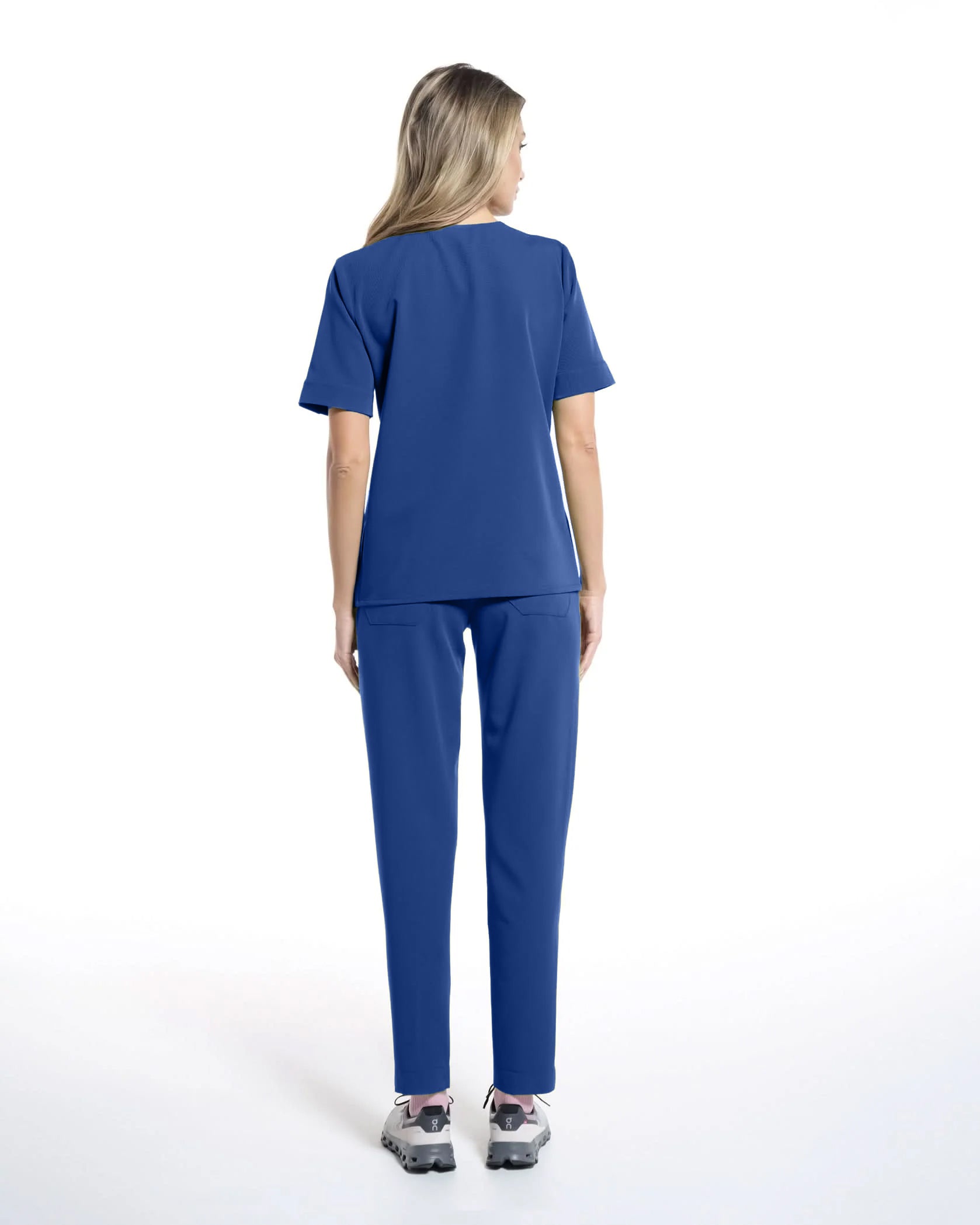 Costum medical CLASIC Royal Blue - Image 5